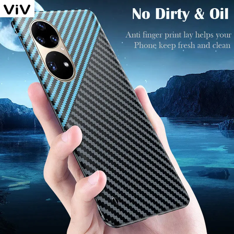 Slim Frameless Carbon Fiber Texture Case for Huawei Mate 40 30 20 P50 P40 P30 Honor 70 60 50 30 Nova 10 9 8 Pro Protective Cover
Slim Frameless Carbon Fiber Texture Case for Huawei Mate 40 30 20 P50 P40 P30 Honor 70 60 50 30 Nova 10 9 8 Pro Protective Cover