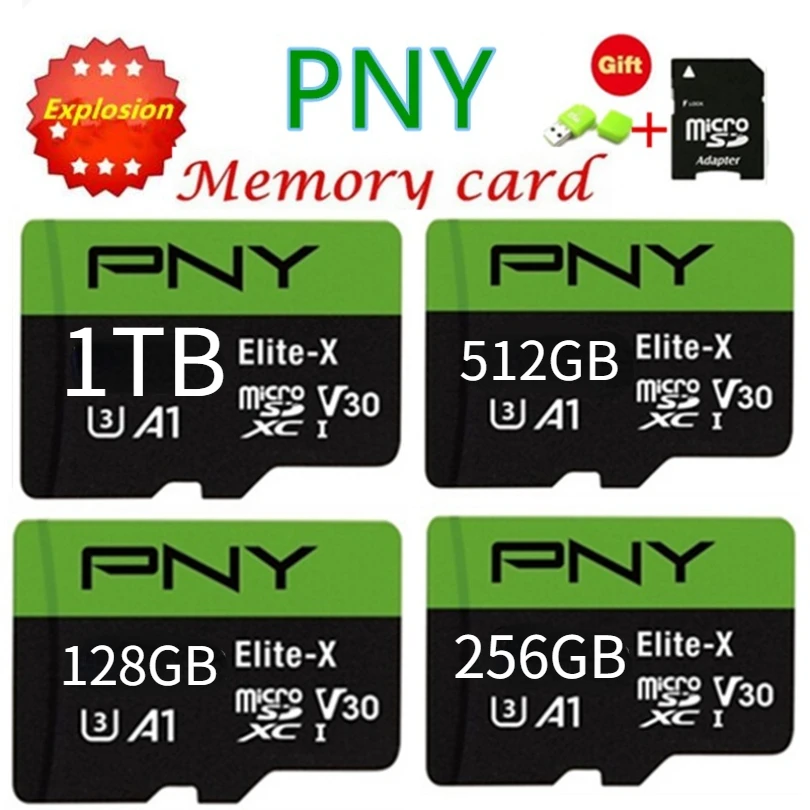 2022 NEW PNY high speed 1TB 512GB 256GB USB drive Micro SD Micro SDHC Micro SD SDHC card 10 UHS-3 TF memory card + card reader
2022 NEW PNY high speed 1TB 512GB 256GB USB drive Micro SD Micro SDHC Micro SD SDHC card 10 UHS-3 TF memory card + card reader