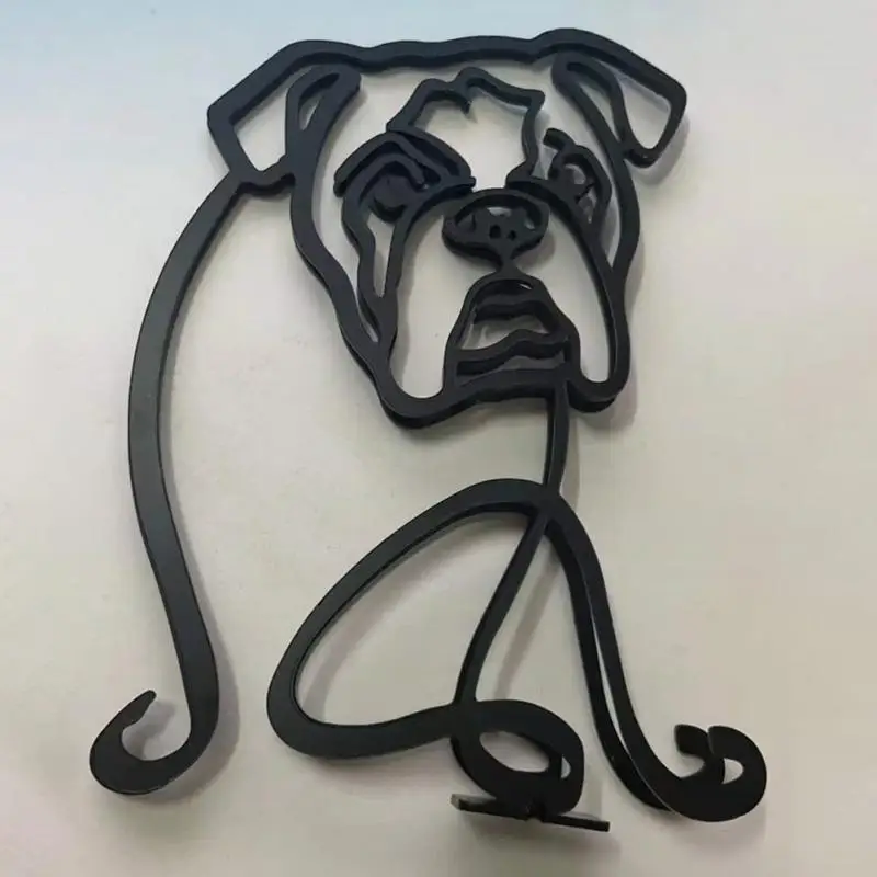 Cute Dog Art Sculpture Durable Dog Art Ornament Minimalist Cute Miniature Art Dog Sculpture Not Easy To Rust And Fade Abstract
Cute Dog Art Sculpture Durable Dog Art Ornament Minimalist Cute Miniature Art Dog Sculpture Not Easy To Rust And Fade Abstract