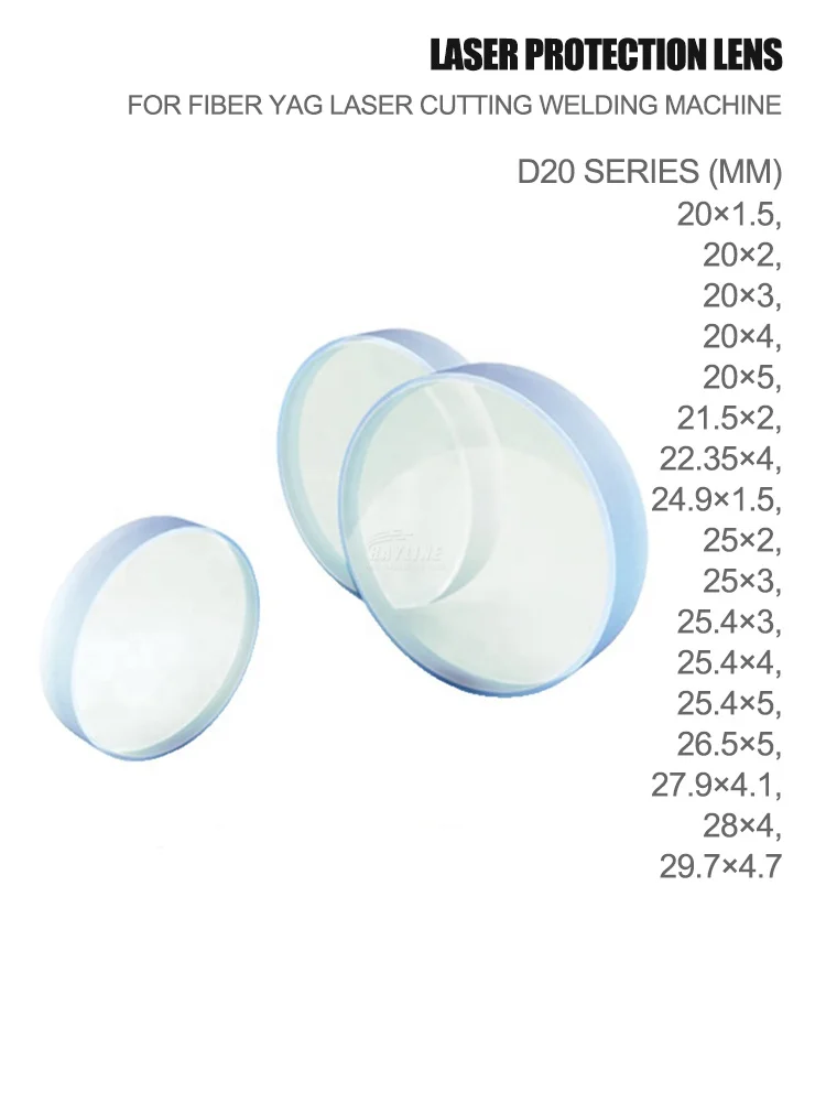Cutting Head Fiber Laser Protective Glass Lens Empower Protection Lens Fiber Laser on Laser Machine
Cutting Head Fiber Laser Protective Glass Lens Empower Protection Lens Fiber Laser on Laser Machine