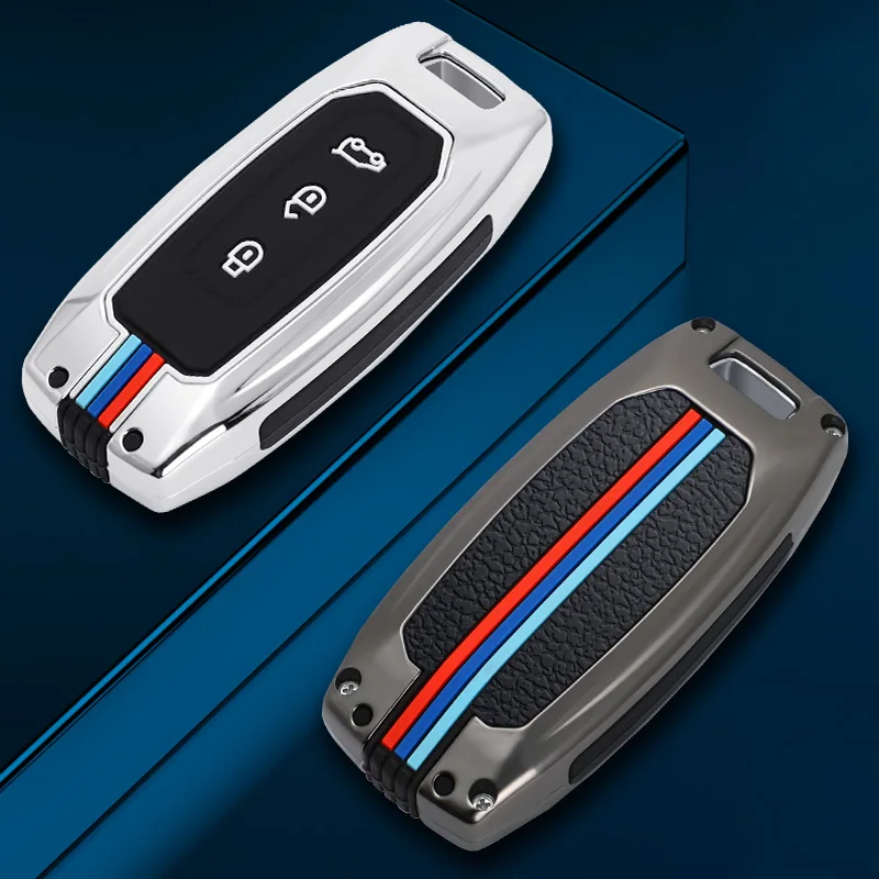 Zinc Alloy Car Key Case for Ford Territory EV Smart Remote Key Cover Case Bag Shell Holder Protector Keychain Accessories
Zinc Alloy Car Key Case for Ford Territory EV Smart Remote Key Cover Case Bag Shell Holder Protector Keychain Accessories