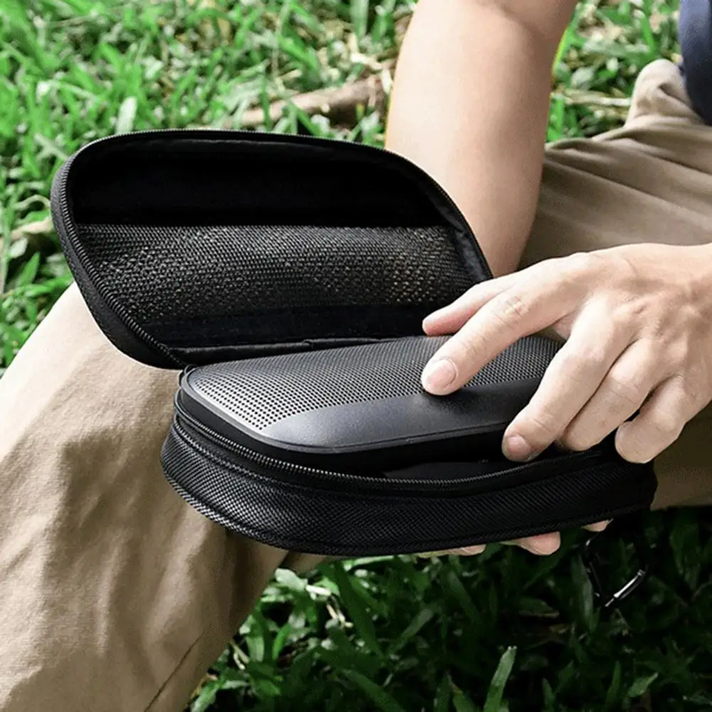 Практичная черная легкая сумка для переноски динамика с поддержкой Bluetooth 
Практичная черная легкая сумка для переноски динамика с поддержкой Bluetooth