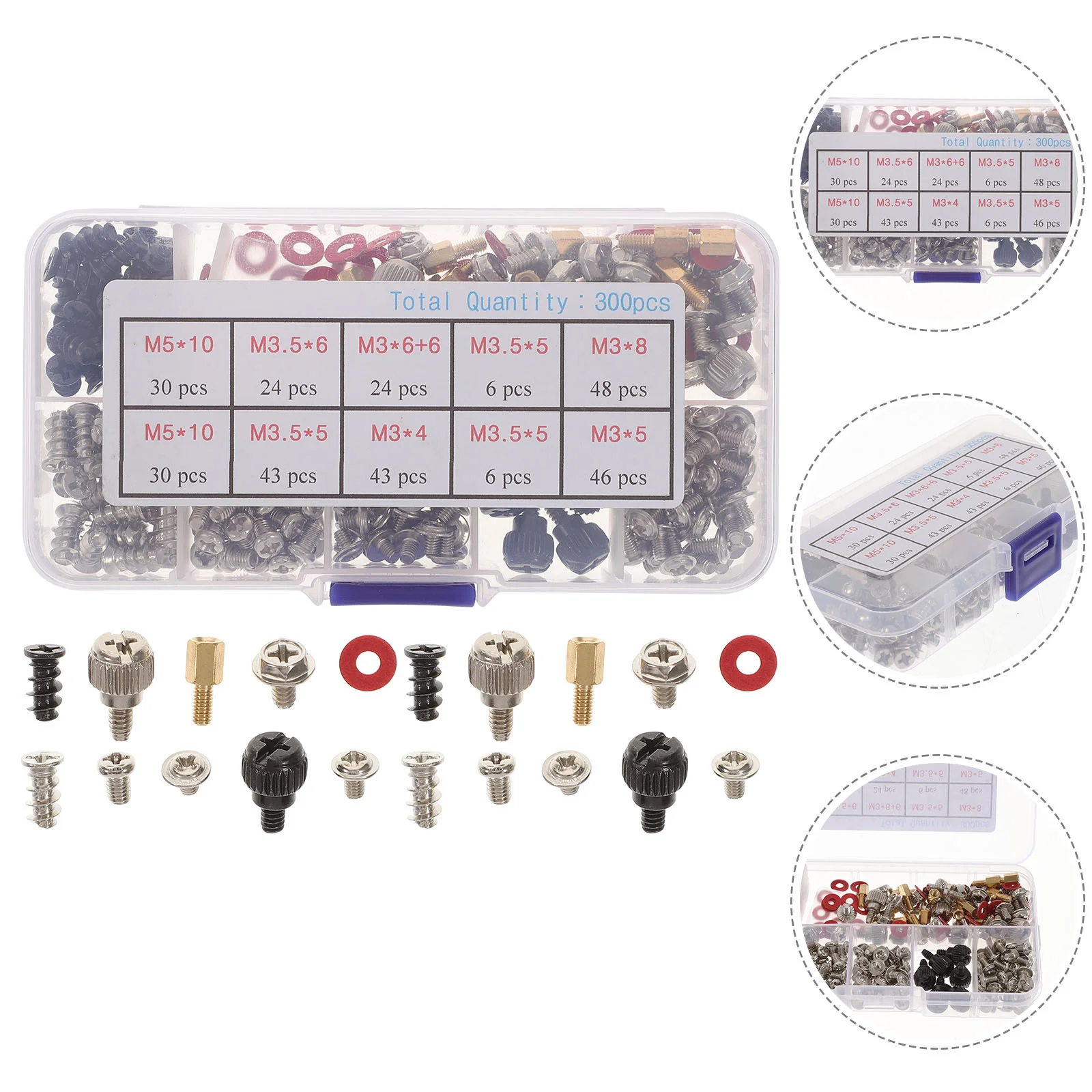 Screws Computer Head Screw Flat Kit Countersunk Mounting Assortment Motherboard Standoffs Tapping Caps Bolt Tool Repair
Screws Computer Head Screw Flat Kit Countersunk Mounting Assortment Motherboard Standoffs Tapping Caps Bolt Tool Repair