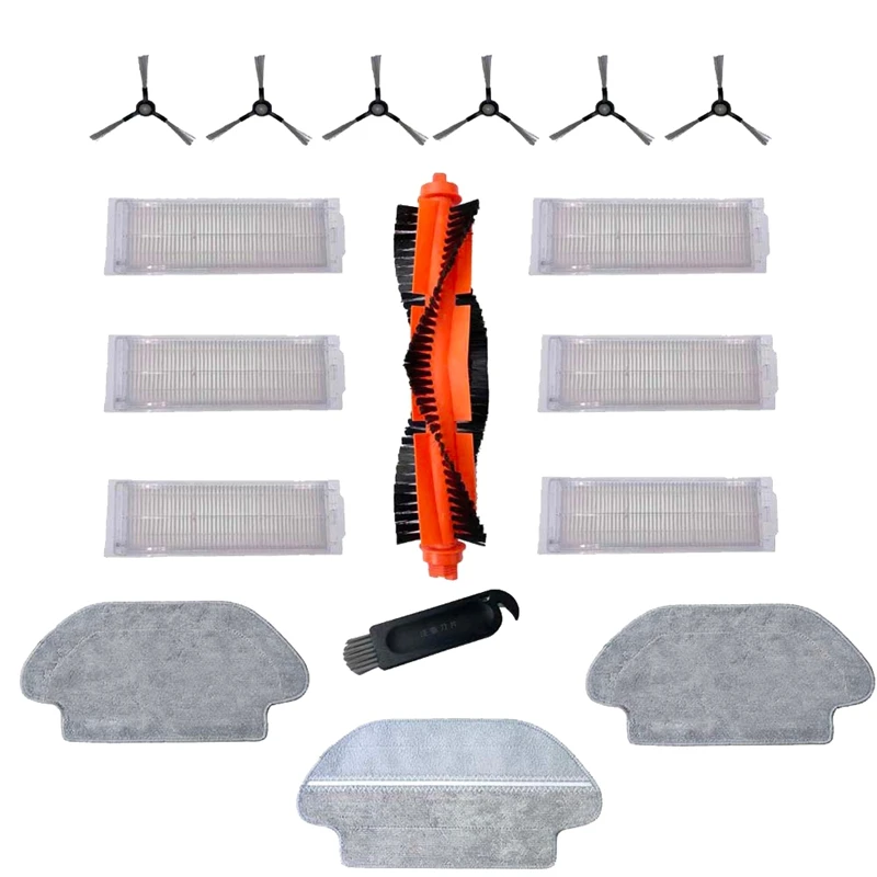 Brush Rags Roller HEPA Filter for Viomi V2 Pro V3 SE V-RVCLM21B for Mijia STYJ02YM for Conga 3490 Accessories Spare Part
Brush Rags Roller HEPA Filter for Viomi V2 Pro V3 SE V-RVCLM21B for Mijia STYJ02YM for Conga 3490 Accessories Spare Part
