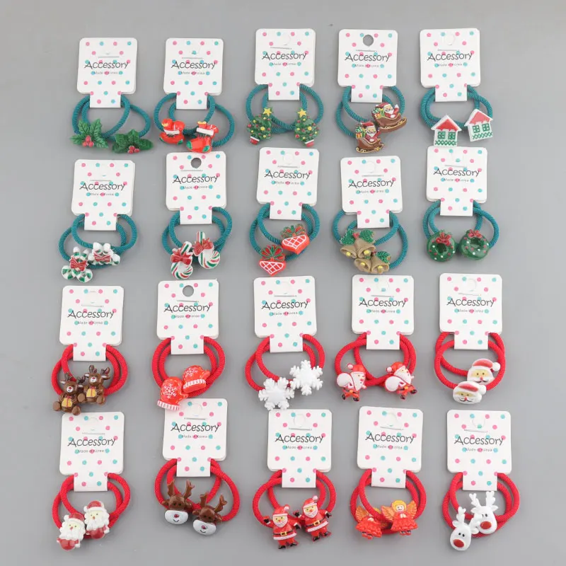 Christmas Hair Accessories Children'S Hair Ropes, Elastic Headbands Girl Hair Accessories Holiday Gifts Cartoon Elk Snowman Bell
Christmas Hair Accessories Children'S Hair Ropes, Elastic Headbands Girl Hair Accessories Holiday Gifts Cartoon Elk Snowman Bell