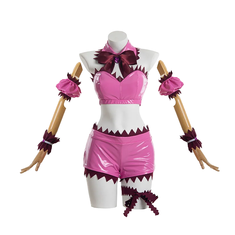 Tokyo Mew Mew Cosplay Costume Fujiwara Zakuro Cosplay Costume Sexy Women Purple Outfit Top Shorts Halloween Full Set
Tokyo Mew Mew Cosplay Costume Fujiwara Zakuro Cosplay Costume Sexy Women Purple Outfit Top Shorts Halloween Full Set