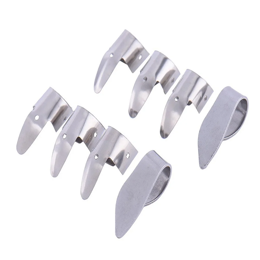 8pcs Guitar Thumb Finger Picks Stainless Steel Guitar Picks Thumb Picks Finger Picks for Electric Guitar Bass Ukulele (Silver)
8pcs Guitar Thumb Finger Picks Stainless Steel Guitar Picks Thumb Picks Finger Picks for Electric Guitar Bass Ukulele (Silver)