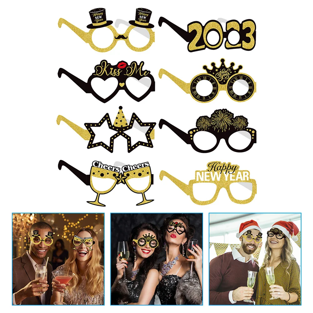 Year New Glasses Eyeglasses Party Frames Funny Eyewear Decor Eve Props Happy Costume Favors Accessories Photo Propholiday
Year New Glasses Eyeglasses Party Frames Funny Eyewear Decor Eve Props Happy Costume Favors Accessories Photo Propholiday