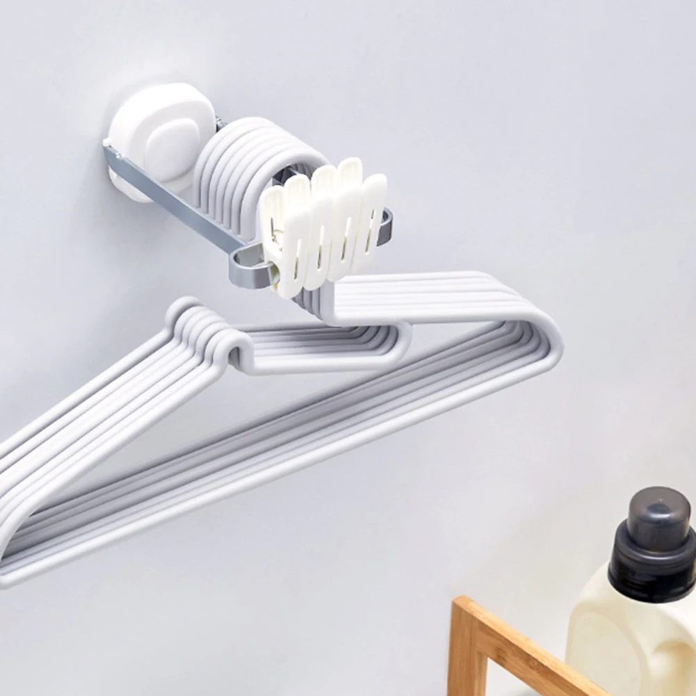 Foldable Clothes Hanger Punch-free Hanger Storage Rack High Quality Abs Stable for Household Hotel Travel Durable Clothes Rack
Foldable Clothes Hanger Punch-free Hanger Storage Rack High Quality Abs Stable for Household Hotel Travel Durable Clothes Rack