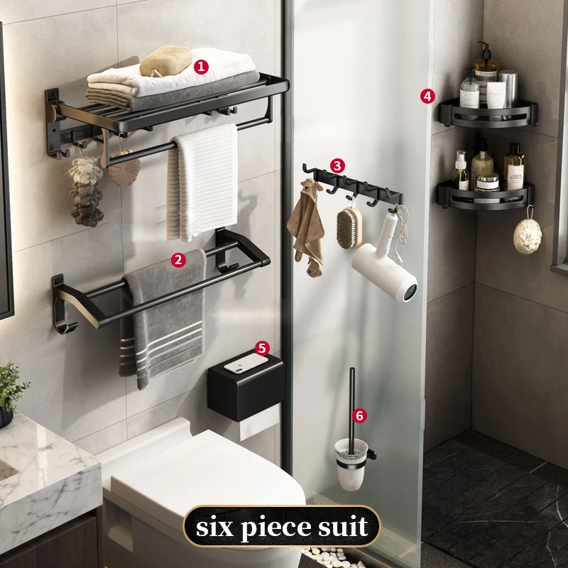 Aluminum Wall-Mounted Bathroom Shelf Space Suction Cup Towel Shower Rack Square Basket Thickened Holder for Bathroom Accessories
Aluminum Wall-Mounted Bathroom Shelf Space Suction Cup Towel Shower Rack Square Basket Thickened Holder for Bathroom Accessories