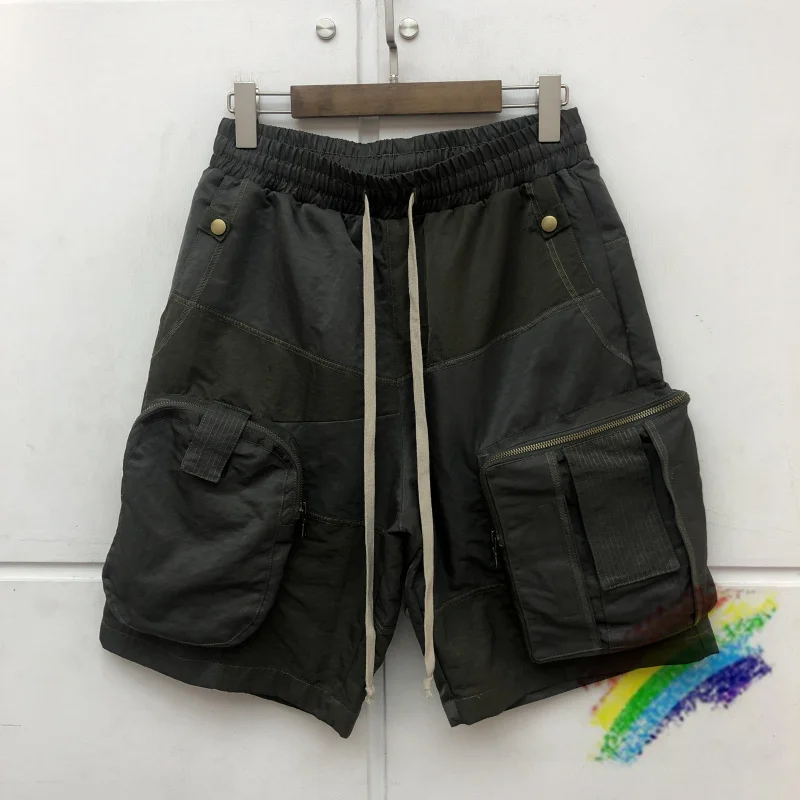 Patchwork Shorts Men Women High Quality Men's Drawstring Sweatpants Cargo Pants Multi-Pocket Shorts Breeches
Patchwork Shorts Men Women High Quality Men's Drawstring Sweatpants Cargo Pants Multi-Pocket Shorts Breeches