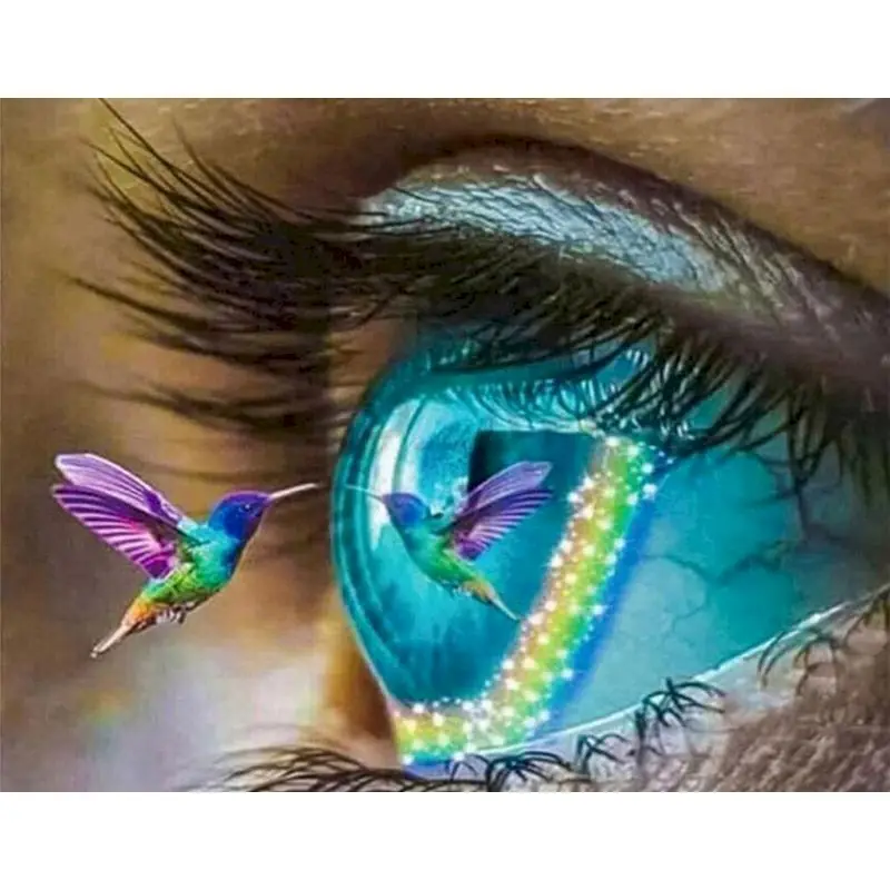 GATYZTORY Diamond Painting Kits Diy Full Square/Round Diamond Embroidery Eyes Landscape Mosaic Picture of Rhinestone Home Decor
GATYZTORY Diamond Painting Kits Diy Full Square/Round Diamond Embroidery Eyes Landscape Mosaic Picture of Rhinestone Home Decor