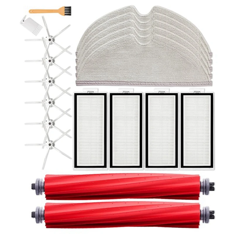Main Side Brush Hepa Filter Mop Rags For Roborock Q7 Max, Q7 Max+, T8 Robot Vacuum Cleaner Accessories Spare Parts
Main Side Brush Hepa Filter Mop Rags For Roborock Q7 Max, Q7 Max+, T8 Robot Vacuum Cleaner Accessories Spare Parts