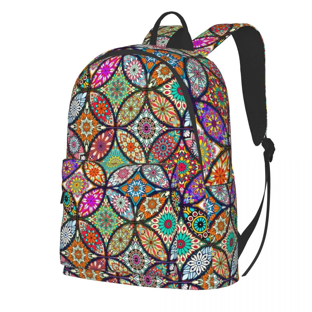 Vintage Floral Mandalas Backpack Mandala Creative Circles Trekking Backpacks Teen Leisure High School Bags Breathable Rucksack
Vintage Floral Mandalas Backpack Mandala Creative Circles Trekking Backpacks Teen Leisure High School Bags Breathable Rucksack