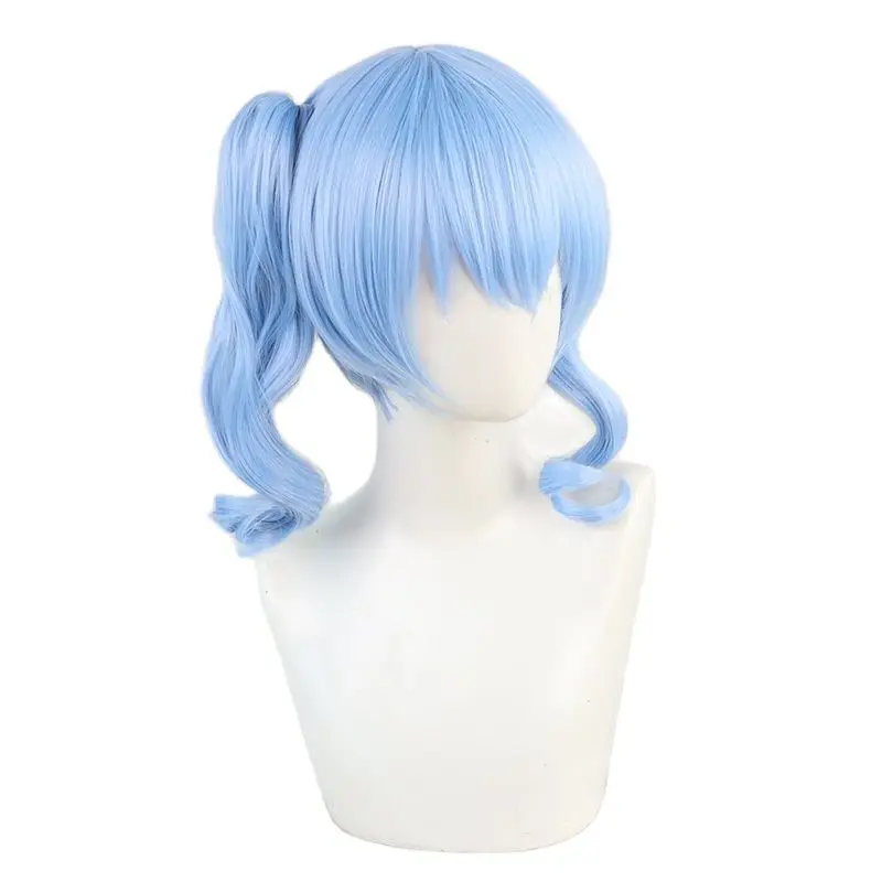 New Hoshimati Suisei Vtuber Youtuber Cosplay Wig Heat Resistant Synthetic Hair Blue Ponytail Wig+ Free Wig Cap
New Hoshimati Suisei Vtuber Youtuber Cosplay Wig Heat Resistant Synthetic Hair Blue Ponytail Wig+ Free Wig Cap