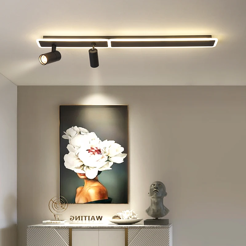 Living Room Chandeliers Track Lamp Aisle Cloakroom Clothing Store Surface Mounted Spotlight Dining Room Strip Led Ceiling Lights
Living Room Chandeliers Track Lamp Aisle Cloakroom Clothing Store Surface Mounted Spotlight Dining Room Strip Led Ceiling Lights