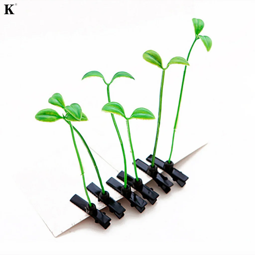 4/2/1Pcs Fashion Unisex Funny Grass Clips Adorable Flower Grass Sprout Bean Antenna Hairpins Headwear Hair Claw Clip Clamp
4/2/1Pcs Fashion Unisex Funny Grass Clips Adorable Flower Grass Sprout Bean Antenna Hairpins Headwear Hair Claw Clip Clamp