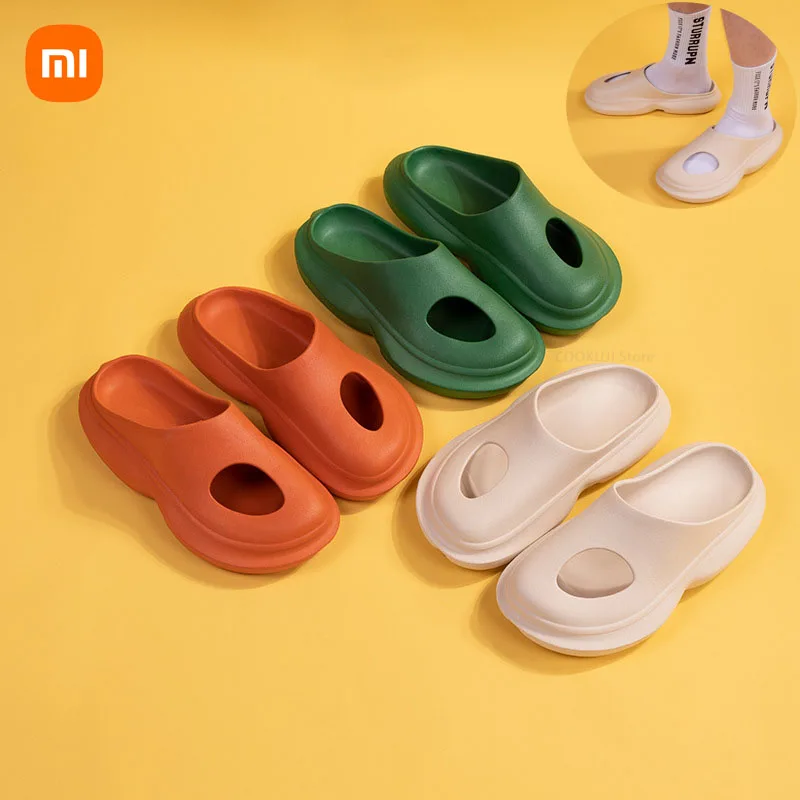 Xiaomi Summer Slippers Men Women Indoor Eva Cool Soft Bottom Sandals Trend Unisex Slides Light Weight Beach Shoes Slippers Home
Xiaomi Summer Slippers Men Women Indoor Eva Cool Soft Bottom Sandals Trend Unisex Slides Light Weight Beach Shoes Slippers Home