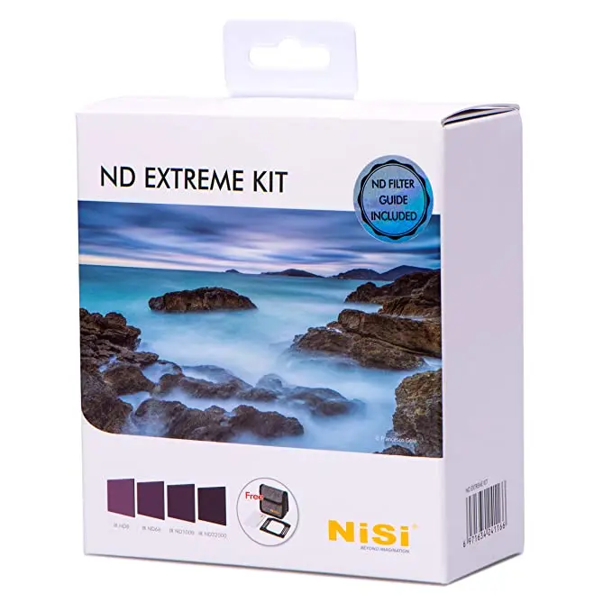 

NiSi Filters 100mm ND Extreme Kit Nano Coating Ultra Low Color Cast camera lens filter