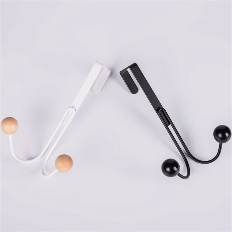 Over The Door Double Hanger Hooks Free Punching For Hanging Hats Bags Holder Tie Scarf Key Hook Clothes Coats Rack Towel Shelf
Over The Door Double Hanger Hooks Free Punching For Hanging Hats Bags Holder Tie Scarf Key Hook Clothes Coats Rack Towel Shelf
