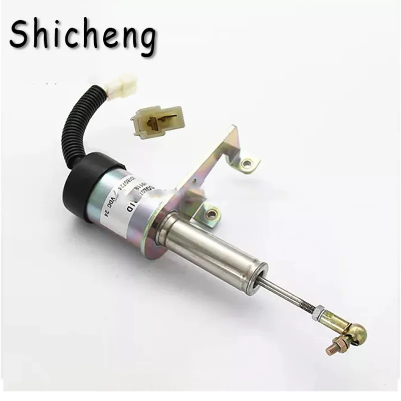 For Excavator Interior Parts 4911834 491-1834 12V/24V Diesel Engine Fuel Pump Stop Solenoid Valve Fuel Shut Off Solenoid
For Excavator Interior Parts 4911834 491-1834 12V/24V Diesel Engine Fuel Pump Stop Solenoid Valve Fuel Shut Off Solenoid