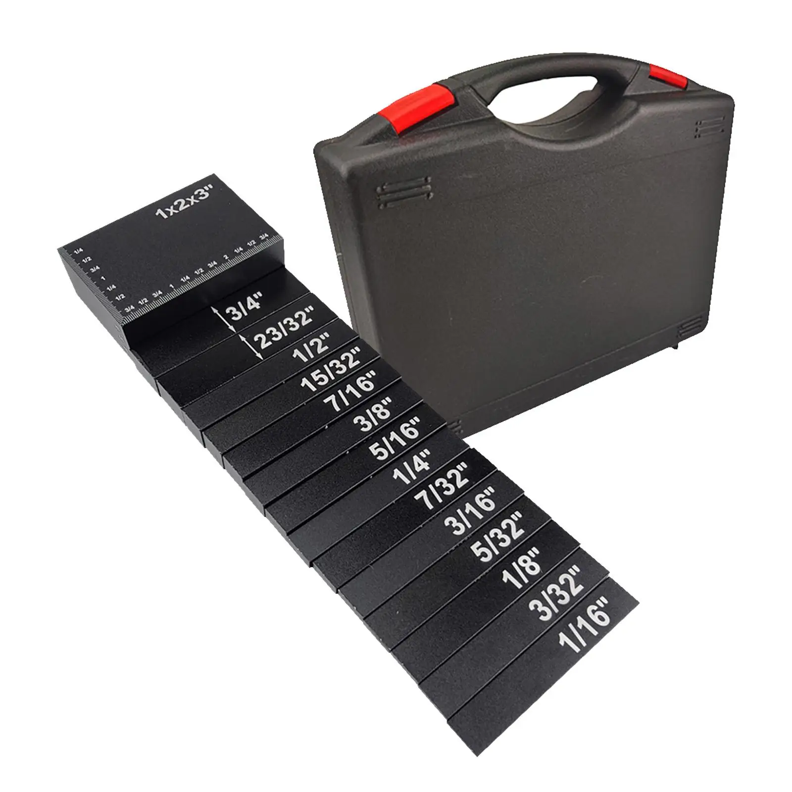 15Pcs Setup Blocks Height Gauge Woodworking Tools with Protective Case Setup Bars for Woodworking Carpenter Router Accessories
15Pcs Setup Blocks Height Gauge Woodworking Tools with Protective Case Setup Bars for Woodworking Carpenter Router Accessories