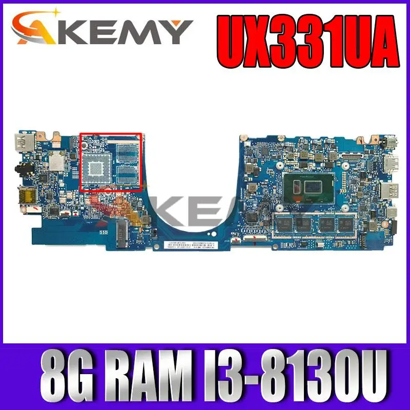 UX331UA Motherboard I3-8130 CPU 8G RAM UX331UA Mainboard For ASUS UX331UN UX331UA UX331U UX331 laptop Motherboard tested tested
UX331UA Motherboard I3-8130 CPU 8G RAM UX331UA Mainboard For ASUS UX331UN UX331UA UX331U UX331 laptop Motherboard tested tested