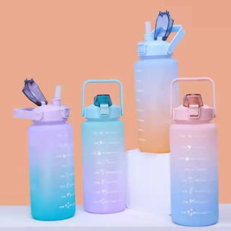 High Temperature Resistance Large Capacity Water Bottle Frosted Leak-proof Cup with Time Scale Reminder Outdoor Fitness Sports
High Temperature Resistance Large Capacity Water Bottle Frosted Leak-proof Cup with Time Scale Reminder Outdoor Fitness Sports