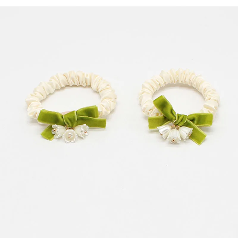 Lily Of The Valley Flower Sweet Super Fairy Hair Accessories Fresh Bow Headwear Hair Ties Rubber Bands Fashion Gifts
Lily Of The Valley Flower Sweet Super Fairy Hair Accessories Fresh Bow Headwear Hair Ties Rubber Bands Fashion Gifts
