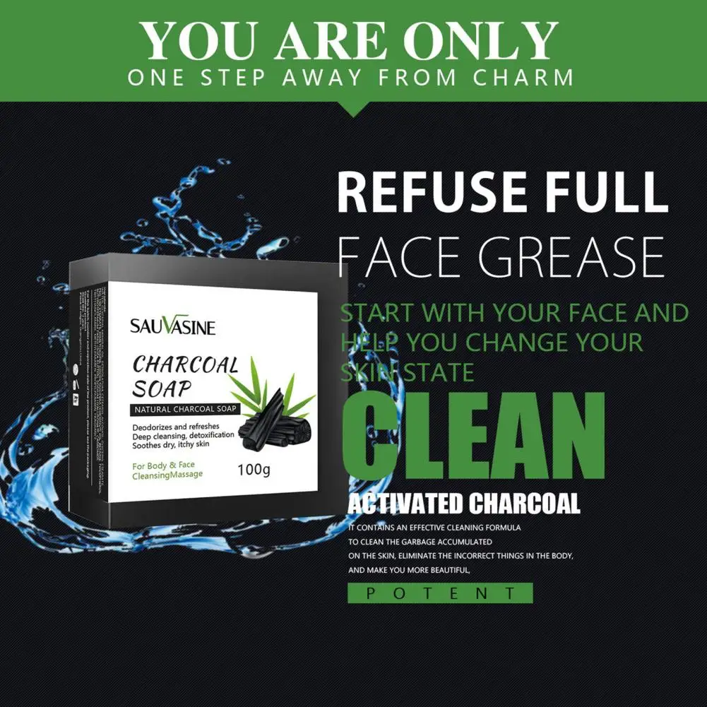 Мыло Charcola для удаления черных точек, 100 г
Мыло Charcola для удаления черных точек, 100 г