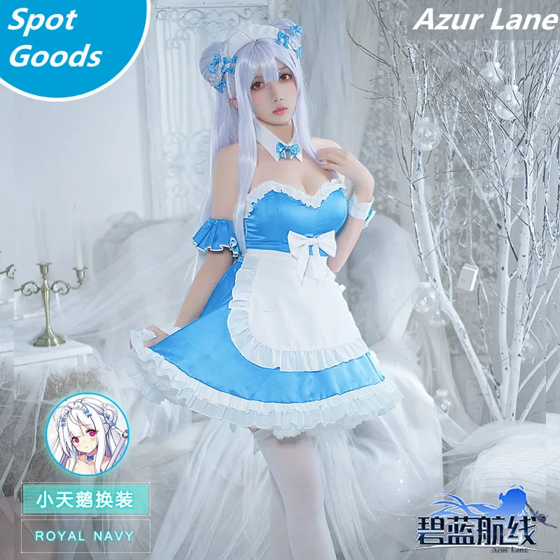 Game Azur Lane Cygnet Royal Navy 2022 Cosplay Costume Sweet Lovely Maid Tube Dress Female Christmas Halloween Party Role Play
Game Azur Lane Cygnet Royal Navy 2022 Cosplay Costume Sweet Lovely Maid Tube Dress Female Christmas Halloween Party Role Play