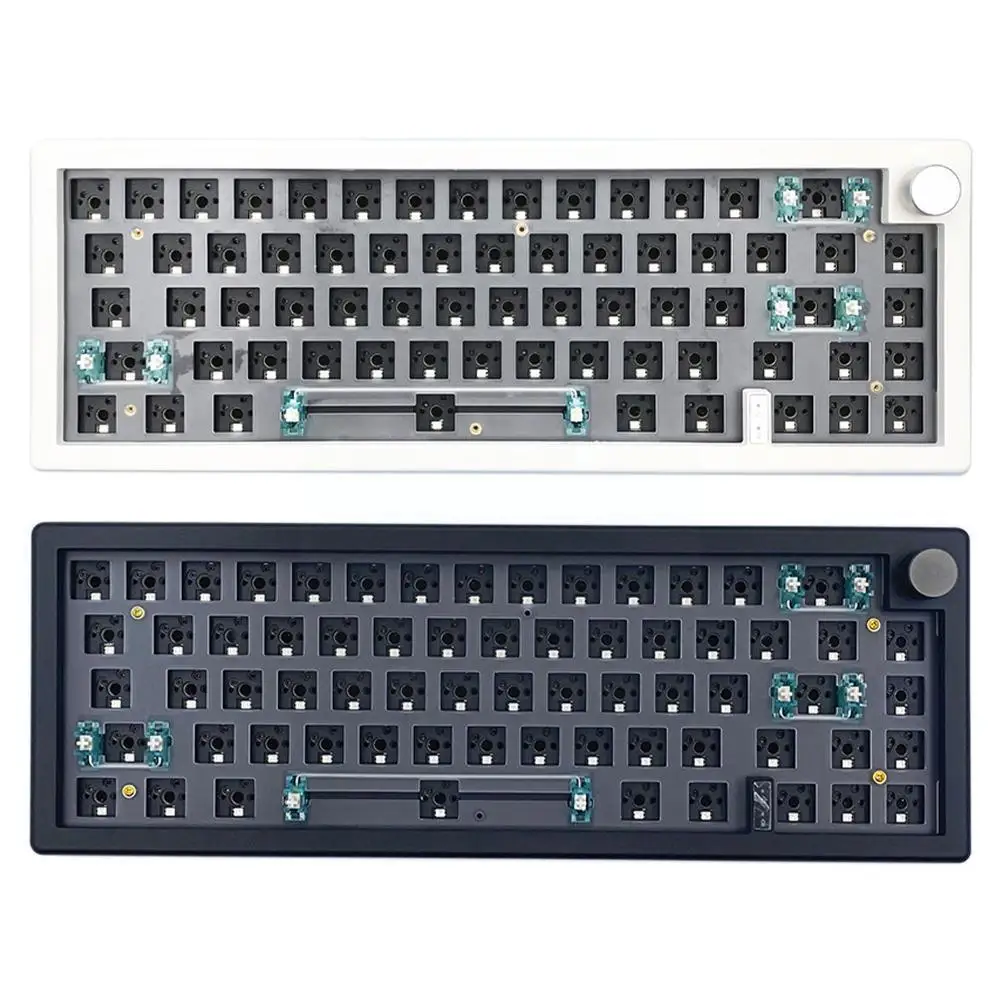 GMK67 65% Gasket Bluetooth 2.4G Wireless Hot-swappable Customized Mechanical RGB Keyboard Kit Backlit B0U1
GMK67 65% Gasket Bluetooth 2.4G Wireless Hot-swappable Customized Mechanical RGB Keyboard Kit Backlit B0U1