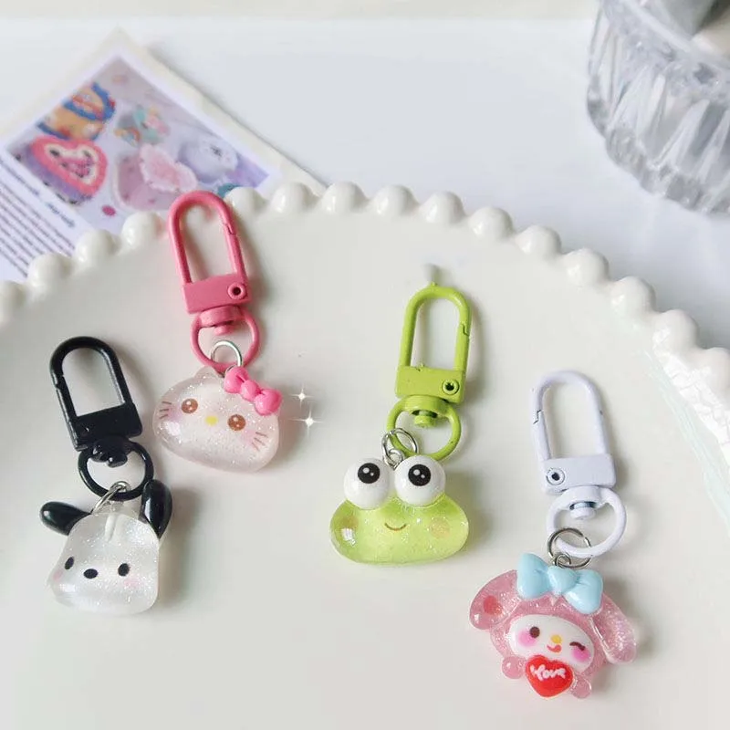 Sanrio Keroppi Pochacco Mymelody Hellokitty Cute Cartoon Cartoon Key Chain Student Bag Pendant Girl Bag Pendant Accessories
Sanrio Keroppi Pochacco Mymelody Hellokitty Cute Cartoon Cartoon Key Chain Student Bag Pendant Girl Bag Pendant Accessories