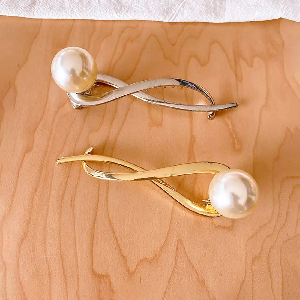 Темпераментные заколки для волос с большой жемчужиной, минималистичные золотые и серебряные геометрические заколки для волос, высококласс...
Темпераментные заколки для волос с большой жемчужиной, минималистичные золотые и серебряные геометрические заколки для волос, высококласс...
