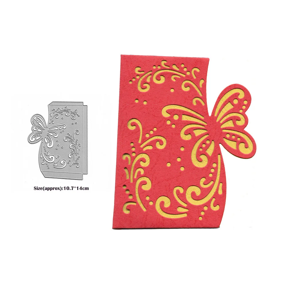 Card Cutting Dies Butterfly Border Metal Cut Die Stencil For Scrapbook Troqueles Album Paper Embossing Decorative Craft DIY Mold
Card Cutting Dies Butterfly Border Metal Cut Die Stencil For Scrapbook Troqueles Album Paper Embossing Decorative Craft DIY Mold