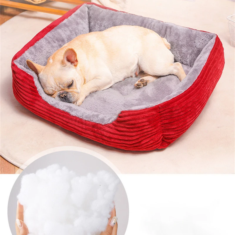 Big Dog Bed for Cat Pet Square Soft Plush Warm Kennel Medium Small Dog Sofa Bed Cushion Pet Calming House Supplies Accessories
Big Dog Bed for Cat Pet Square Soft Plush Warm Kennel Medium Small Dog Sofa Bed Cushion Pet Calming House Supplies Accessories
