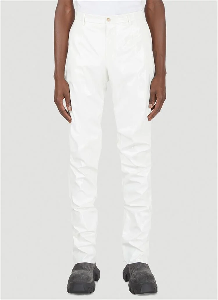 White Slim Men's Straight Pants, European And American Large New Fashion, Popular, Versatile And Slim Casual Pants
White Slim Men's Straight Pants, European And American Large New Fashion, Popular, Versatile And Slim Casual Pants