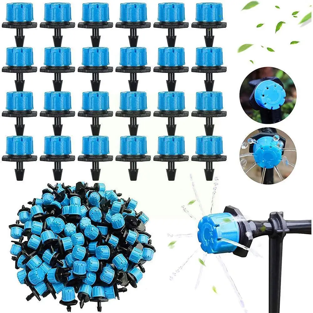 50pcs Adjustable Irrigation Micro Drip Sprinklers Agriculture 8-holes Nozzles Home Garden Lawn Farm for Watering System M6E4
50pcs Adjustable Irrigation Micro Drip Sprinklers Agriculture 8-holes Nozzles Home Garden Lawn Farm for Watering System M6E4