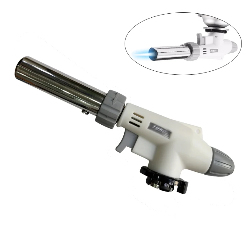 Torch Cooking AutoIgnition Butane Gas Welding-Burner Heating Welding Gas Burner Flame Lighter Metal Flame Gas Torch Blow for BBQ
Torch Cooking AutoIgnition Butane Gas Welding-Burner Heating Welding Gas Burner Flame Lighter Metal Flame Gas Torch Blow for BBQ