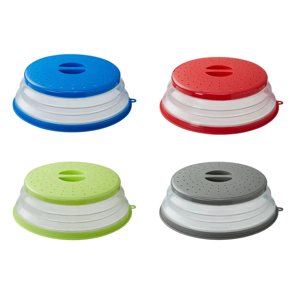 Collapsible Microwave Plate Cover Foldable with Vent Fresh-keeping Lid Microwave Splatter Guard Oil-proof Covers for
Collapsible Microwave Plate Cover Foldable with Vent Fresh-keeping Lid Microwave Splatter Guard Oil-proof Covers for