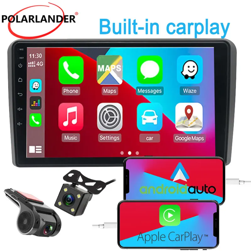 Car Radio Stereo WIFI/4G Android 9.1/Auto GPS/FM Audio BT 5.0 1G+16G 2 Din Carplay/MirrorLink Driving Recorder 9'' For Audi A3A4
Car Radio Stereo WIFI/4G Android 9.1/Auto GPS/FM Audio BT 5.0 1G+16G 2 Din Carplay/MirrorLink Driving Recorder 9'' For Audi A3A4