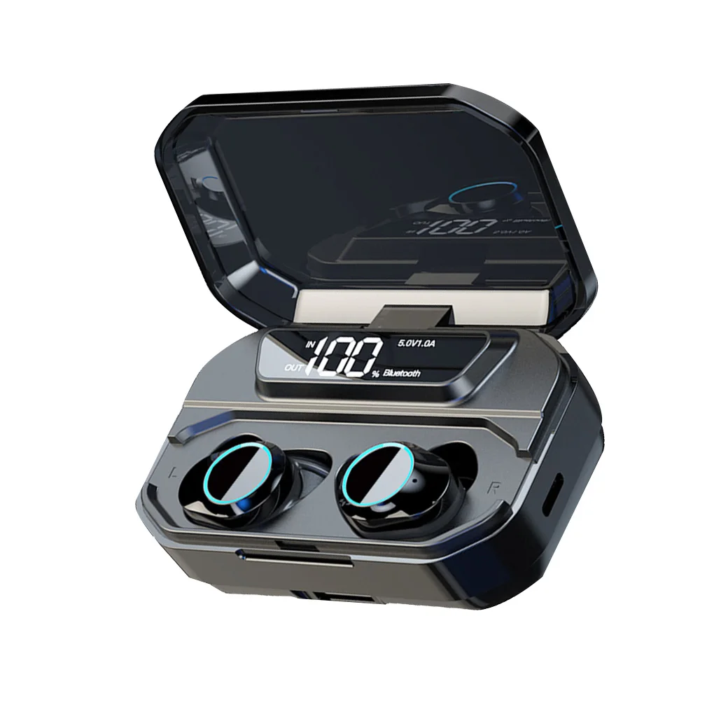 

TWS беспроводные наушники Bluetooth 5,0, шумоподавляющие наушники-вкладыши, водонепроницаемые спортивные сенсорные Игровые наушники HIFI, HD-вызов, д...