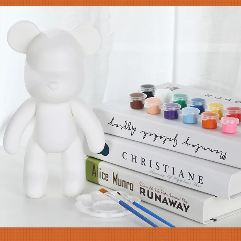 DIY Fluid Bear Sculpture Handmade Violent Bear Bearbrick White Blank Mold Doll Toy Graffiti Painting Ornaments Gift Home Decor
DIY Fluid Bear Sculpture Handmade Violent Bear Bearbrick White Blank Mold Doll Toy Graffiti Painting Ornaments Gift Home Decor