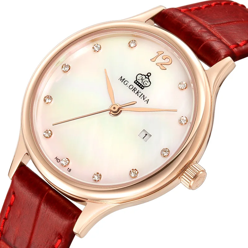 Ouqina women's watch waterproof fashion trend quartz watch leisure atmosphere women's watch manufacturer wholesale
Ouqina women's watch waterproof fashion trend quartz watch leisure atmosphere women's watch manufacturer wholesale