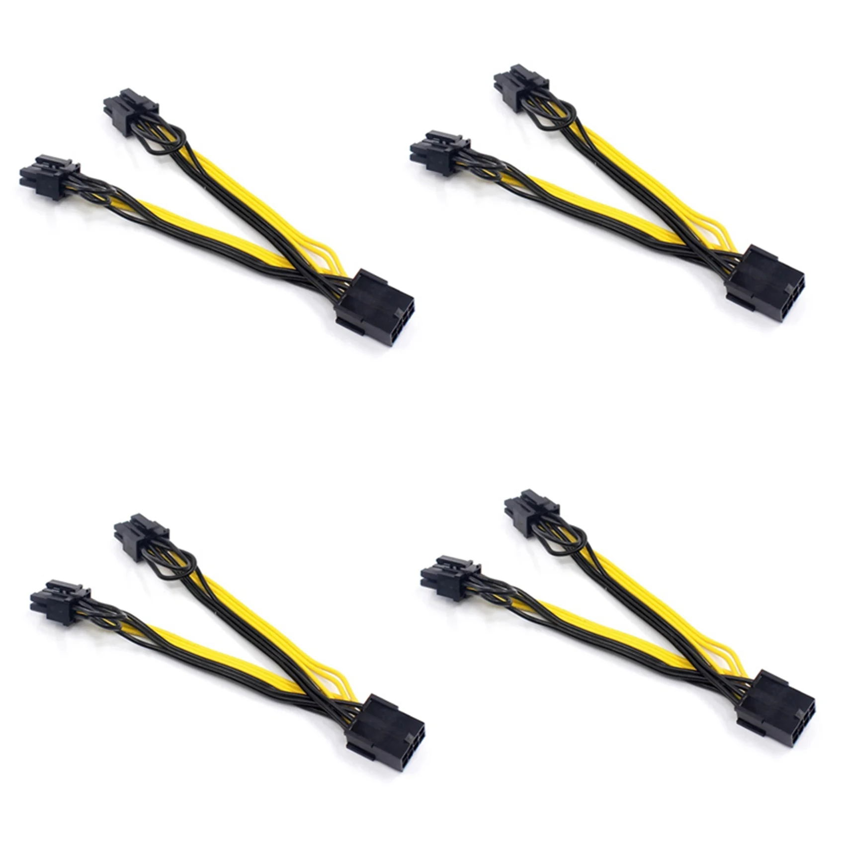 4X EPS CPU 8-контактный 2-портовый PCIe 8-контактный двойной PCI-E 6 + 2-контактный Y-разветвитель для майнинга GPU видеокарта кабель питания 20 см
4X EPS CPU 8-контактный 2-портовый PCIe 8-контактный двойной PCI-E 6 + 2-контактный Y-разветвитель для майнинга GPU видеокарта кабель питания 20 см