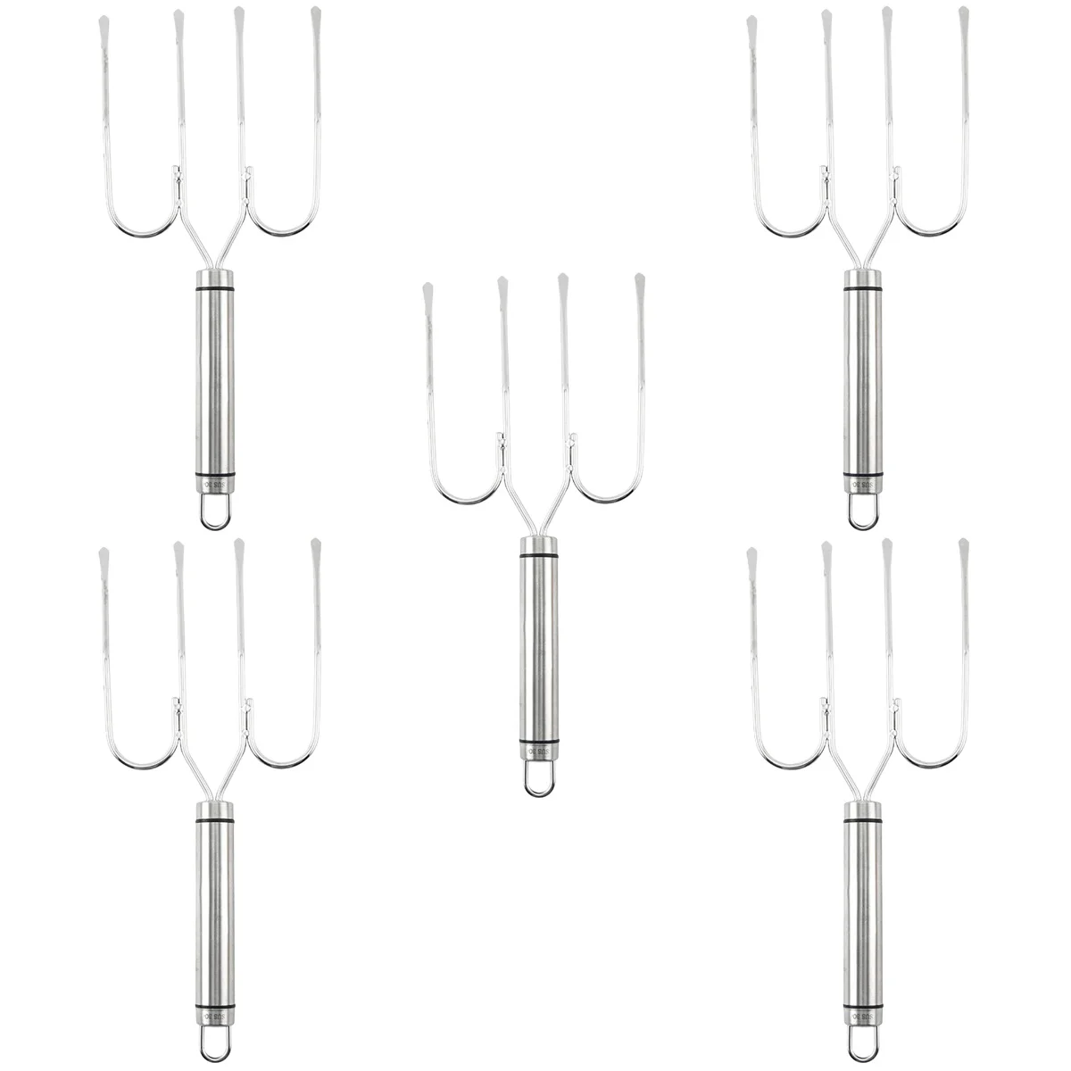 5x Camping Convenient Resistant Cooking Fork Turkey Lifting Fork Roaster Poultry Fork for Outdoor
5x Camping Convenient Resistant Cooking Fork Turkey Lifting Fork Roaster Poultry Fork for Outdoor