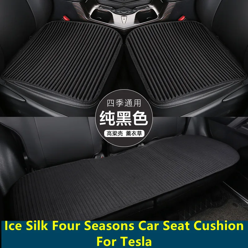 Summer Car Seat Cover Breathable Ice Silk Four Seasons Car Seat For Tesla Cushion Protector Pad Car Interior Anti-Skid Seat
Summer Car Seat Cover Breathable Ice Silk Four Seasons Car Seat For Tesla Cushion Protector Pad Car Interior Anti-Skid Seat