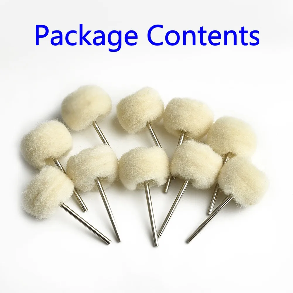 10PC 2.35mm Wool Polishing Brush Dremel Accessories Grinding Buffing Wheel Grinder Head Drill Rotary Tool Accessories Polishers
10PC 2.35mm Wool Polishing Brush Dremel Accessories Grinding Buffing Wheel Grinder Head Drill Rotary Tool Accessories Polishers