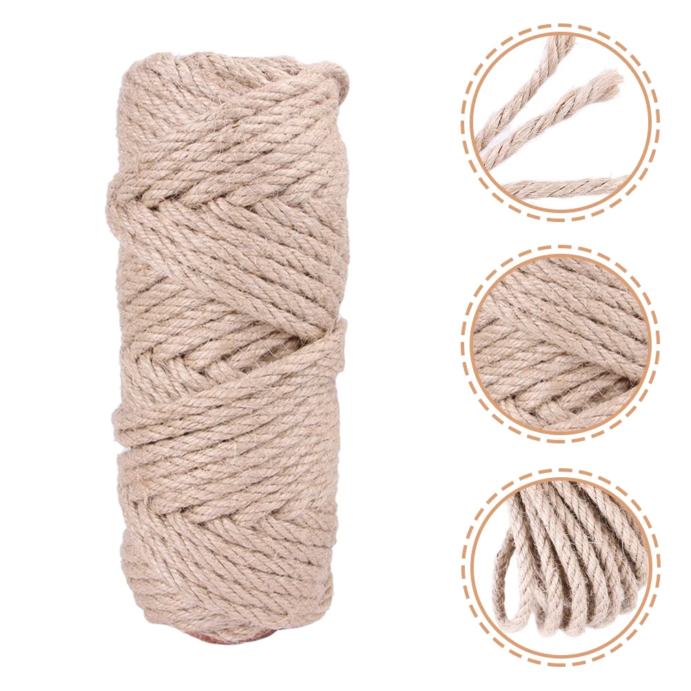 Rope Cat Scratching Sisal Post Scratcher Treeaccessorydiy Twine Use Tower Daily Crafts Jute Sturdy Replacement Household Cute 
Rope Cat Scratching Sisal Post Scratcher Treeaccessorydiy Twine Use Tower Daily Crafts Jute Sturdy Replacement Household Cute