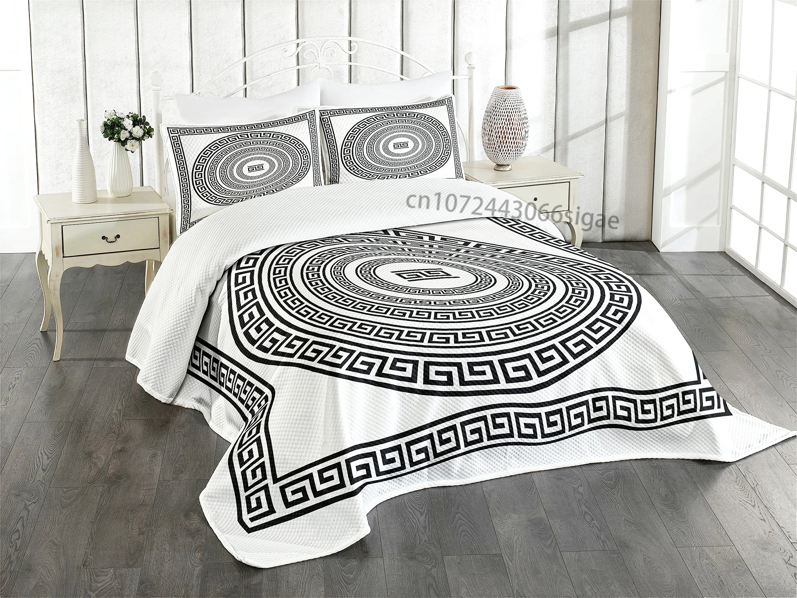 Комплект постельного белья Meander Pattern из полиэстера
Комплект постельного белья Meander Pattern из полиэстера